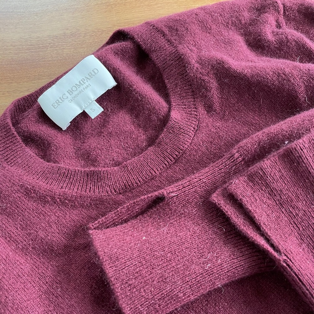 Eric Bompard Fitted Crew Neck Sweater
